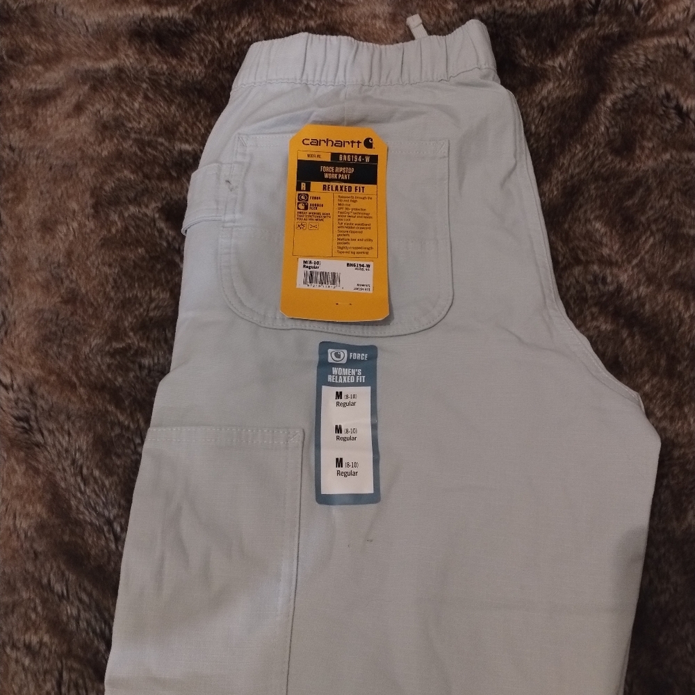 Carhartt Women's Relaxed Fit Pants - Light blue